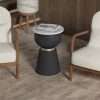 black and White Accent Table