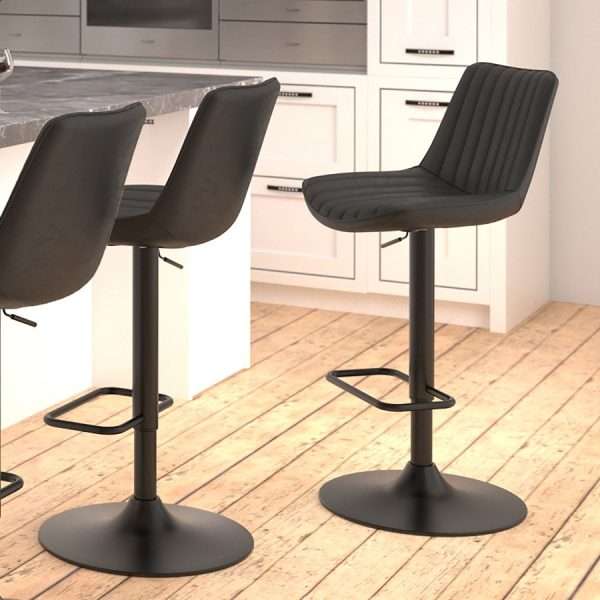 Adjustable Airlift Bar Stool