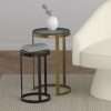 Glass Accent Table Set