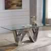 Glass Top Rectangular Coffee Table CT1802