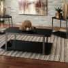 Black Glass Coffee Table