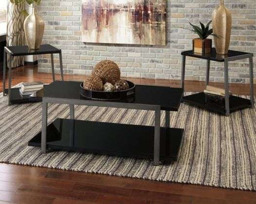 Black Glass Coffee Table
