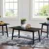 Table Set In Black