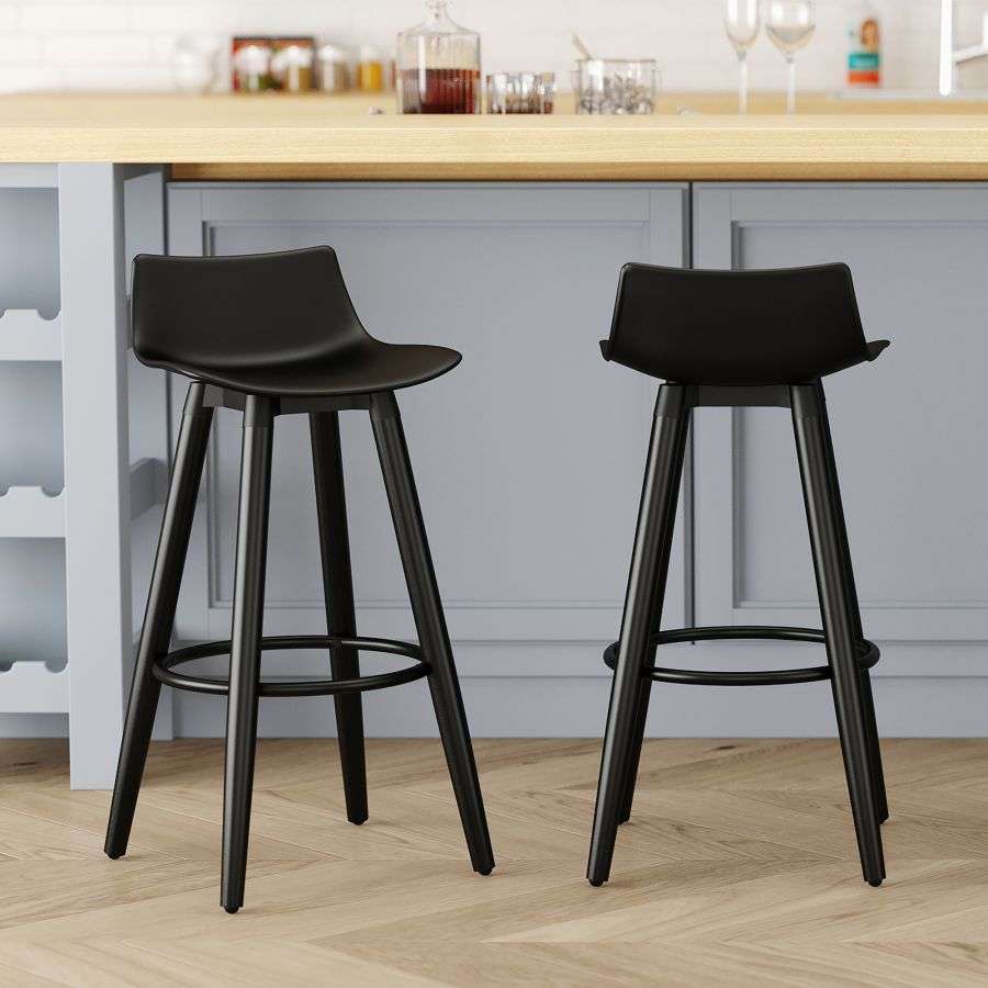 1 Black Counter Stool jpg