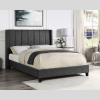 Bed in Dark Grey