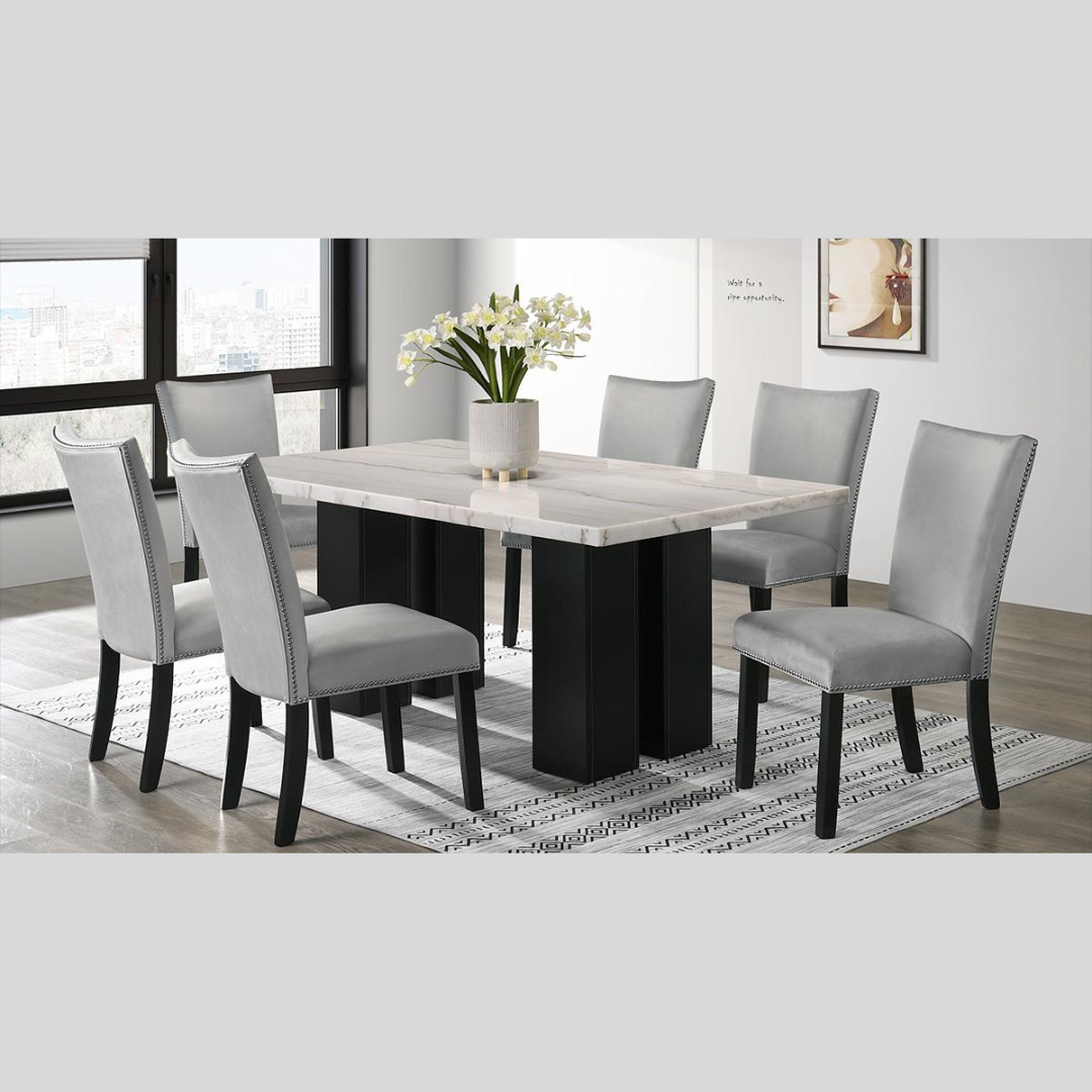 Untitled design 1 White Marble Dining