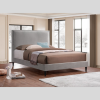 Grey Platform Bed