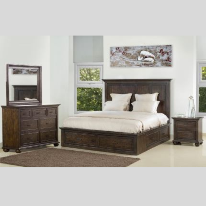 King Size Wooden Bedroom