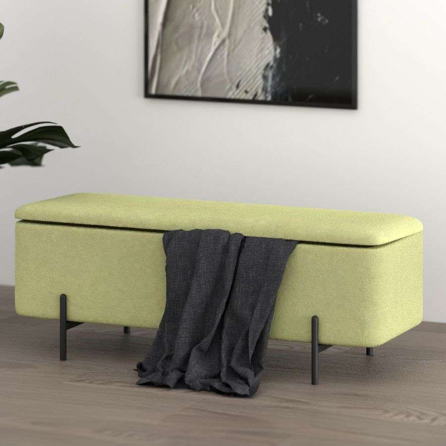 402-136SG_1 Fabric Storage Ottoman