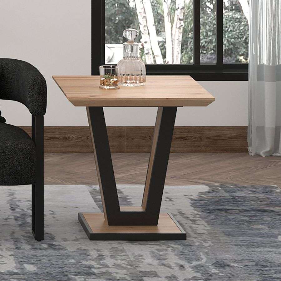 501-161NAT_1 Accent Table in Brown