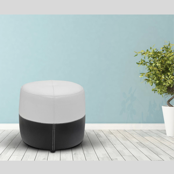 Genuine leather Ottoman