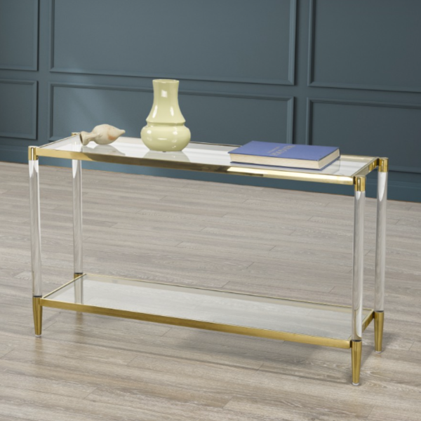Glass Sofa Table