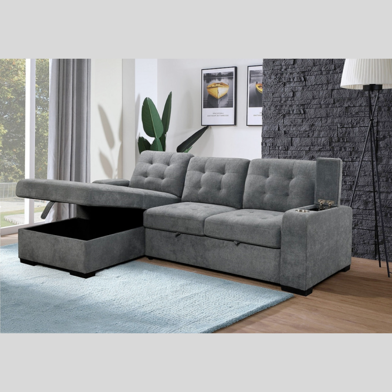 Lift-Up Storage Sofa Bed