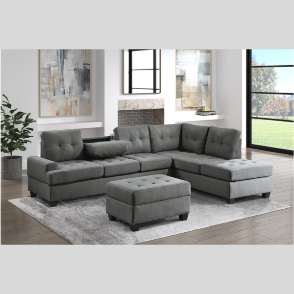 Reversible Sectional in Gray