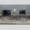 Accent Chair in Silver