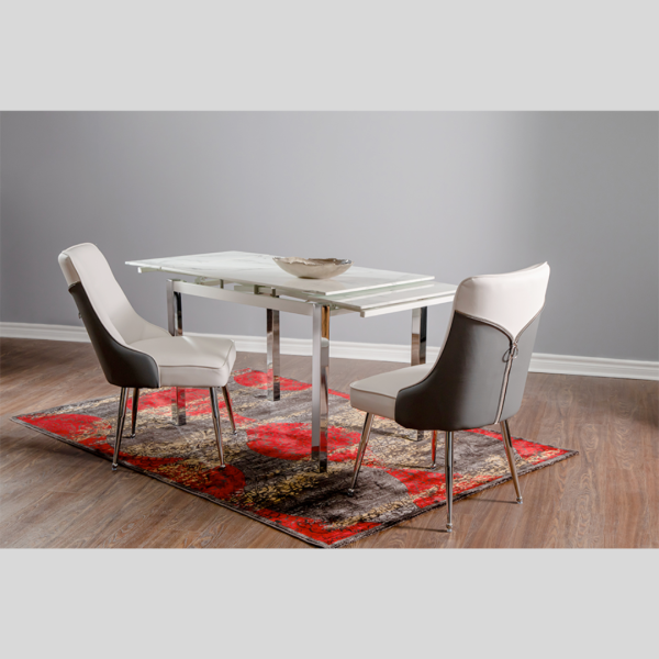 Marble Look Dining Table
