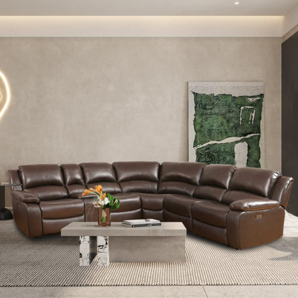 Power Reclining Sectional