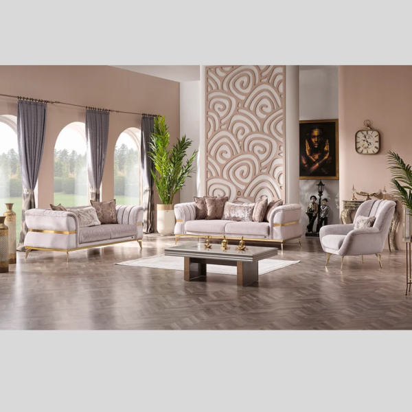Fabric Sofa Set