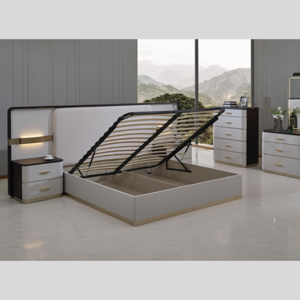 Modern hydraulic bedroom set